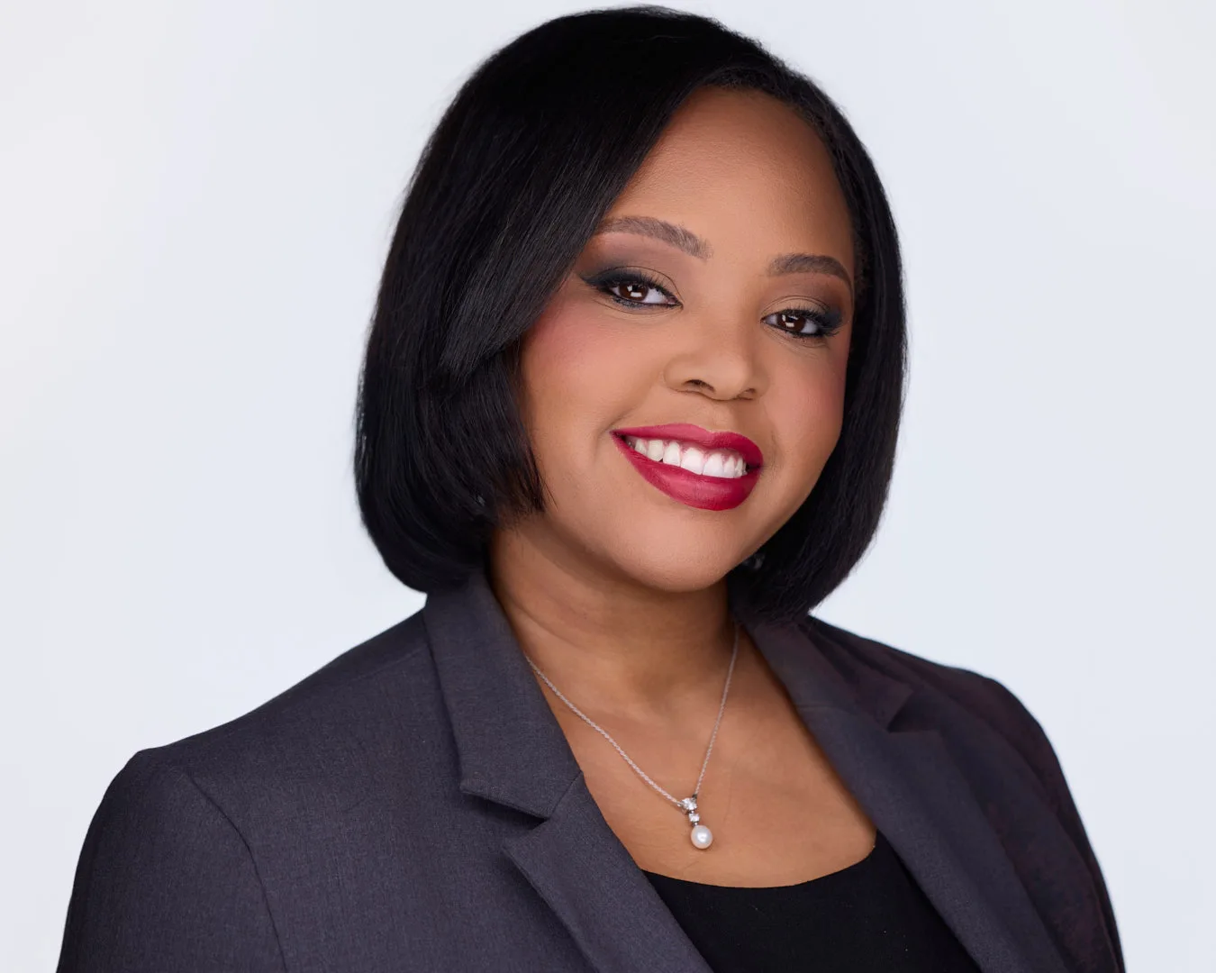 Shaniqua Clark-Nelson, Washington DC attorney headshot at the Marquel Yvette Photography studio